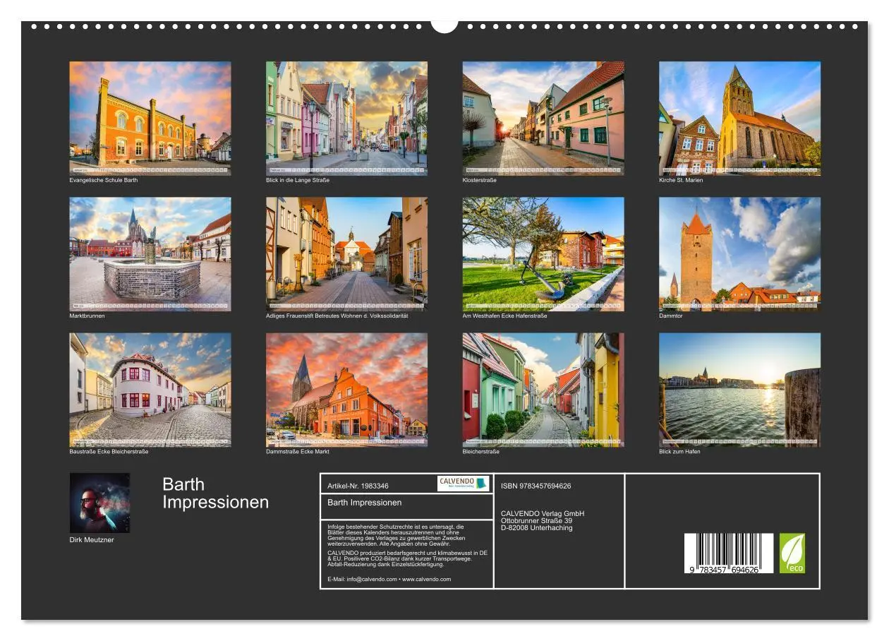 Bild: 9783457694626 | Barth Impressionen (hochwertiger Premium Wandkalender 2026 DIN A2...