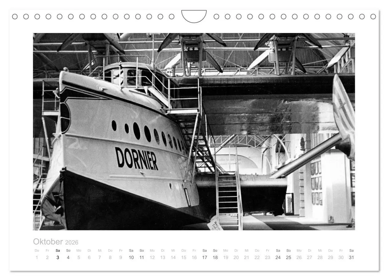 Bild: 9783457904626 | Reise mit dem Flugschiff - Dornier (Wandkalender 2026 DIN A4 quer),...