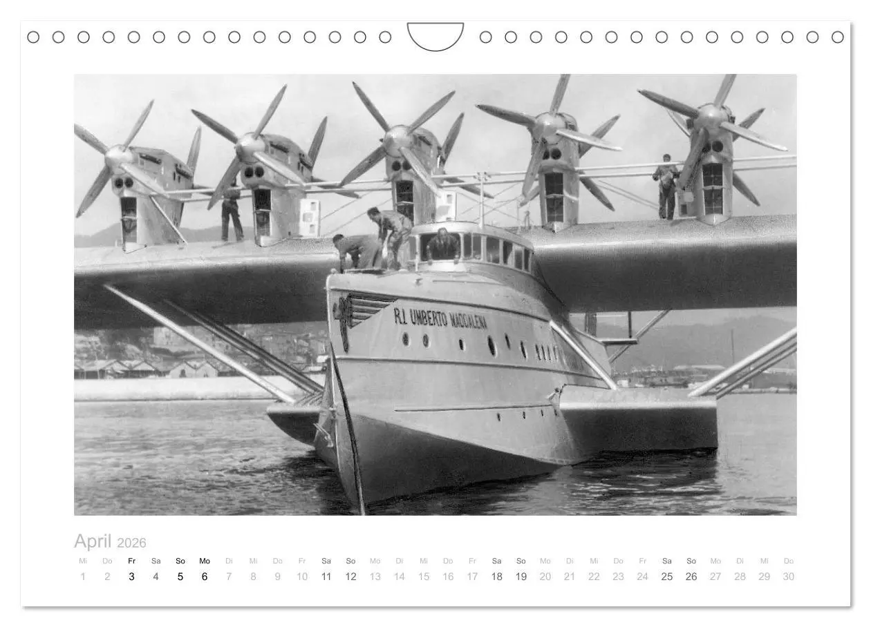 Bild: 9783457904626 | Reise mit dem Flugschiff - Dornier (Wandkalender 2026 DIN A4 quer),...