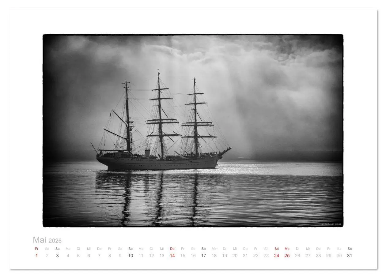Bild: 9783516094626 | Gorch Fock - zeitlose Eindrücke (Wandkalender 2026 DIN A2 quer),...