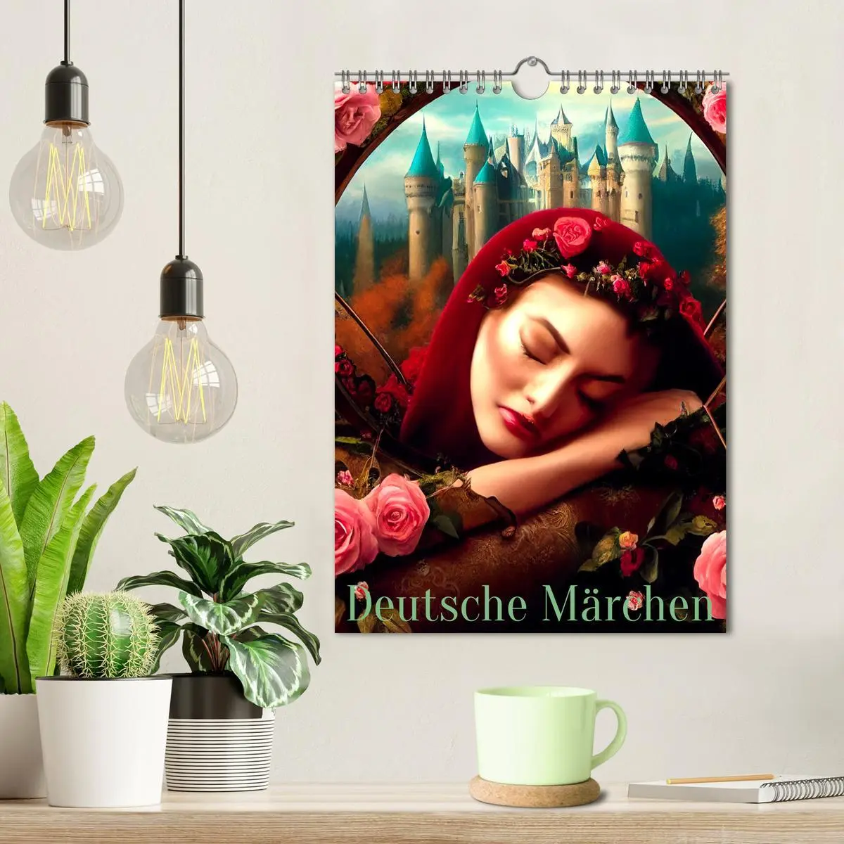 Bild: 9783516304626 | Deutsche Märchen (Wandkalender 2026 DIN A4 hoch), CALVENDO...