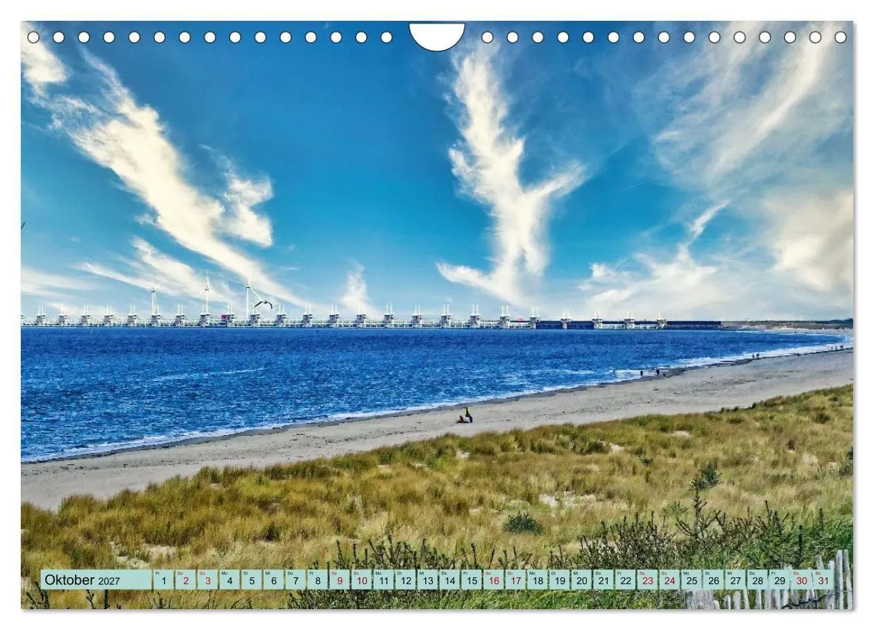 Bild: 9783516784626 | Magische Küste Zeeland (Wandkalender 2027 DIN A4 quer), CALVENDO...
