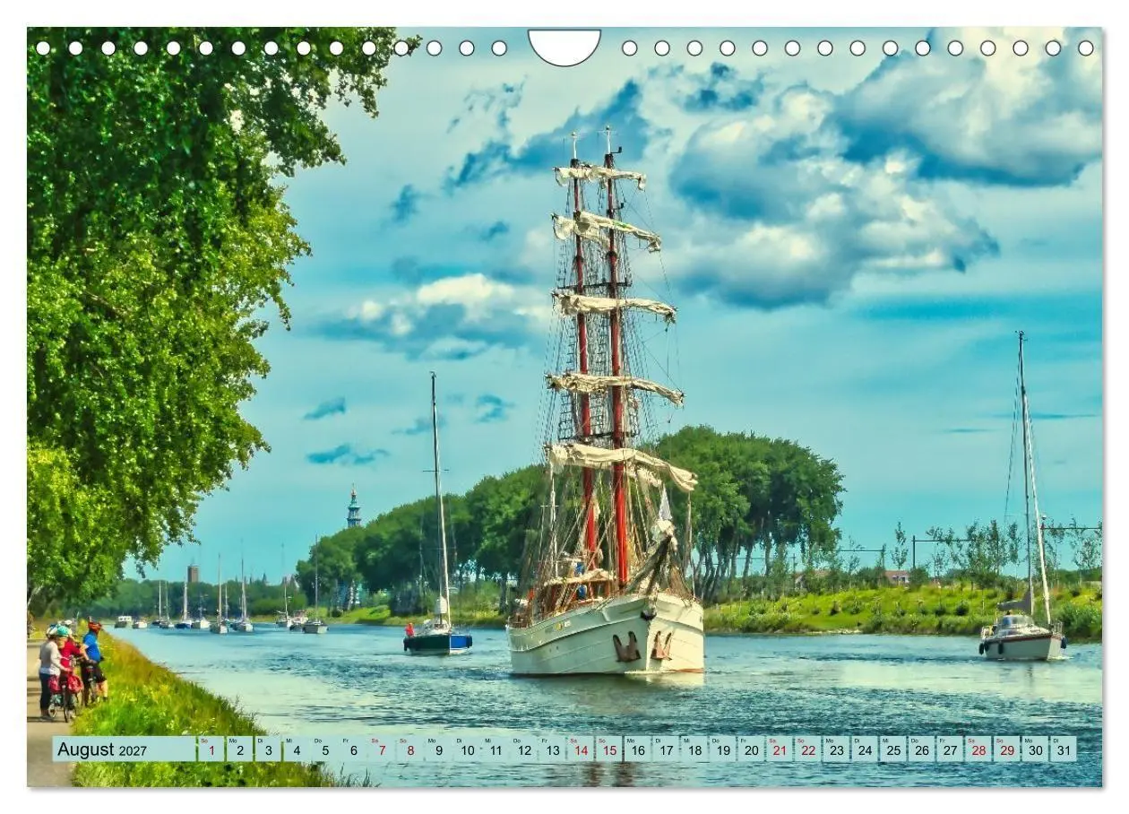 Bild: 9783516784626 | Magische Küste Zeeland (Wandkalender 2027 DIN A4 quer), CALVENDO...
