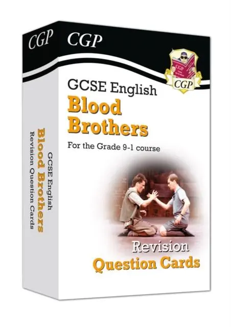 Cover: 9781789084726 | GCSE English - Blood Brothers Revision Question Cards | Cgp Books