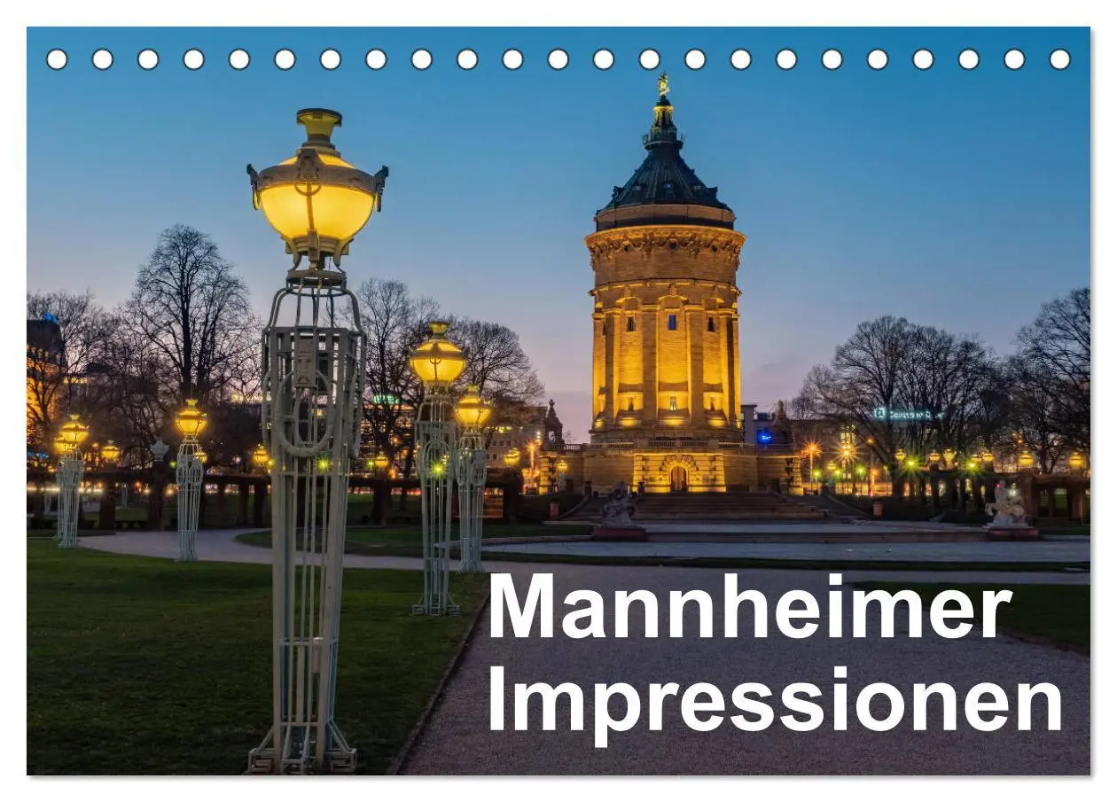 Cover: 9783457754726 | Mannheimer Impressionen. (Tischkalender 2026 DIN A5 quer), CALVENDO...