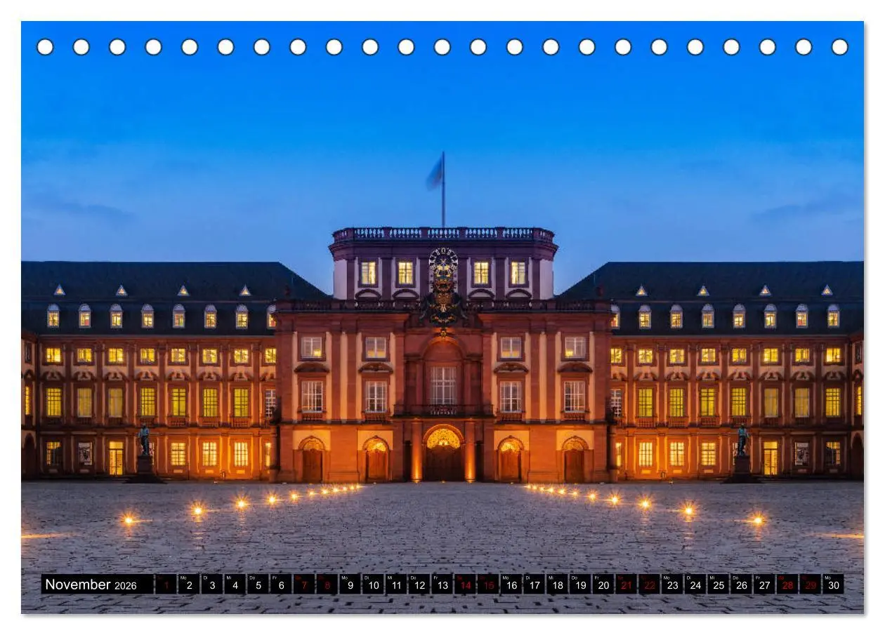 Bild: 9783457754726 | Mannheimer Impressionen. (Tischkalender 2026 DIN A5 quer), CALVENDO...