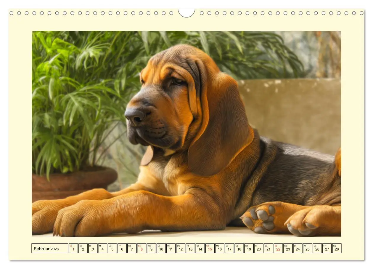 Bild: 9783457824726 | Bloodhound Momente. Zielstrebige Schnüffler mit treuer Seele...