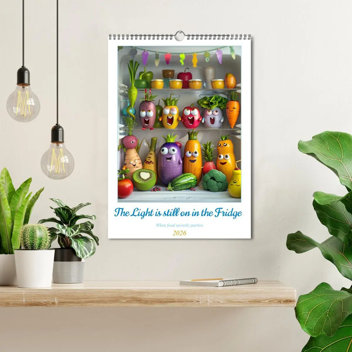 Bild: 9783516534726 | The Light ist still on in the Fridge (Wall Calendar 2026 DIN A3...