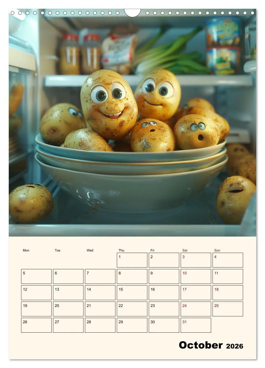 Bild: 9783516534726 | The Light ist still on in the Fridge (Wall Calendar 2026 DIN A3...
