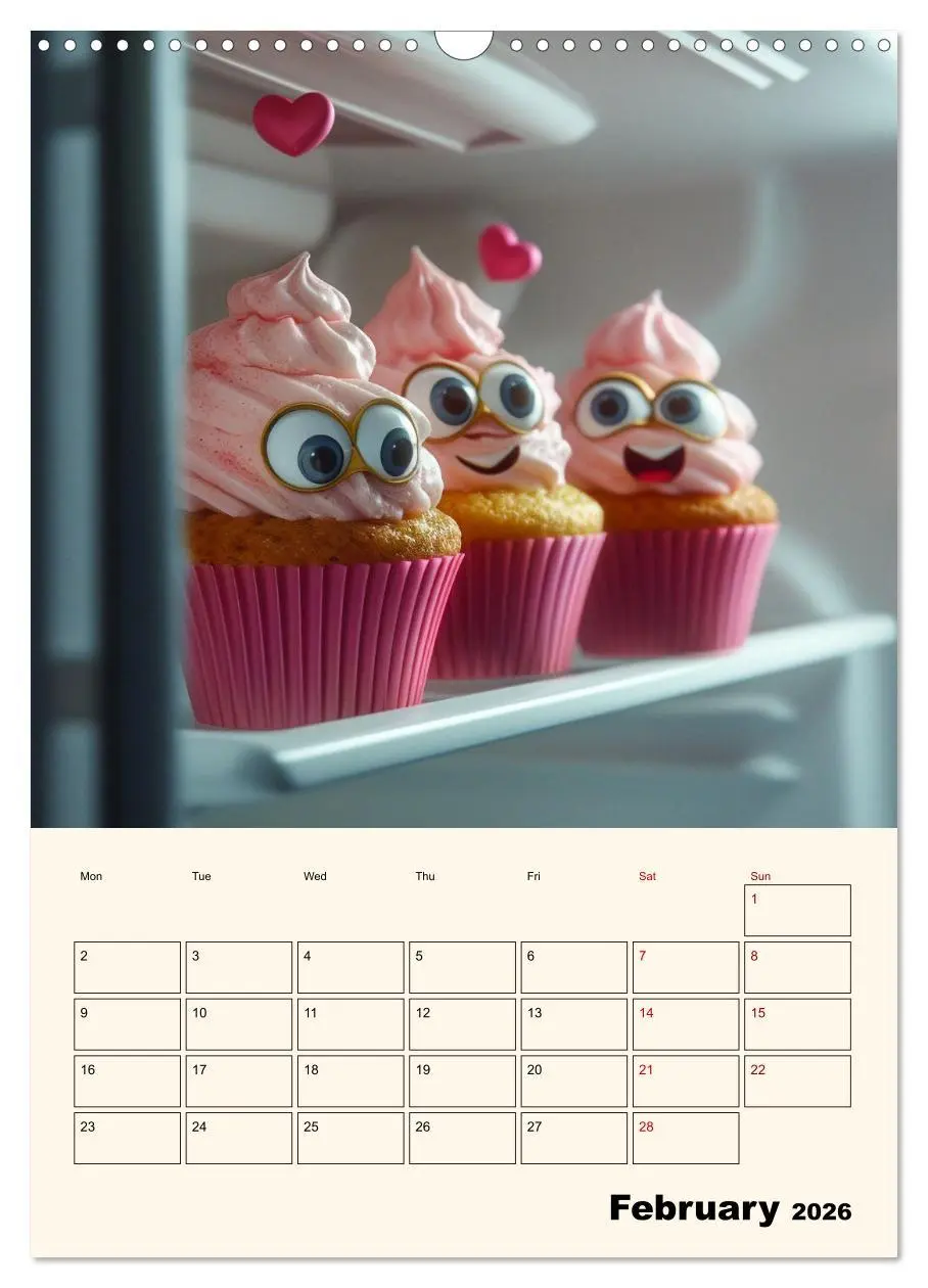 Bild: 9783516534726 | The Light ist still on in the Fridge (Wall Calendar 2026 DIN A3...