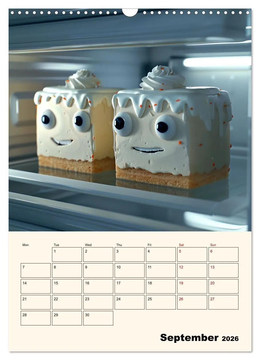 Bild: 9783516534726 | The Light ist still on in the Fridge (Wall Calendar 2026 DIN A3...
