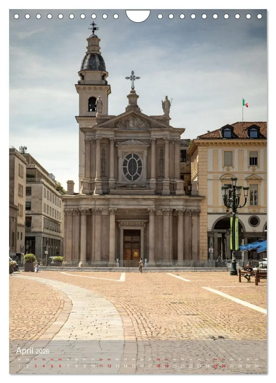 Bild: 9783516604726 | Turin. Geschichte und Architektur. (Wandkalender 2026 DIN A4 hoch),...