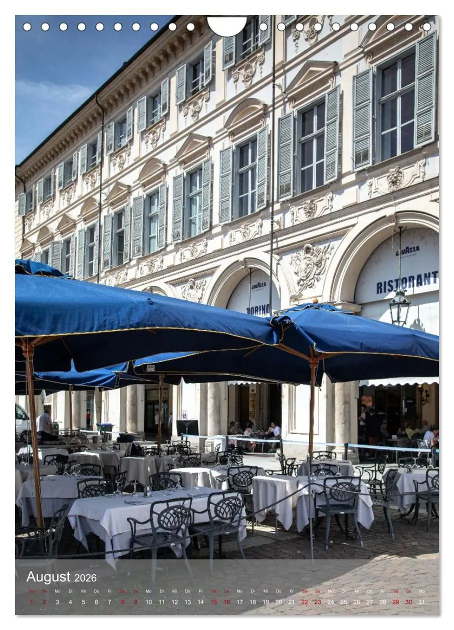 Bild: 9783516604726 | Turin. Geschichte und Architektur. (Wandkalender 2026 DIN A4 hoch),...
