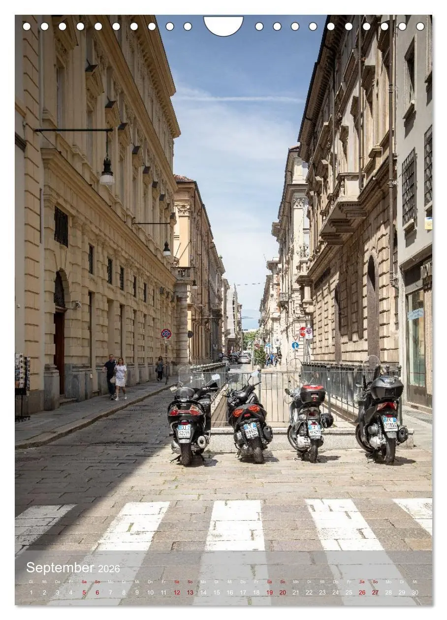 Bild: 9783516604726 | Turin. Geschichte und Architektur. (Wandkalender 2026 DIN A4 hoch),...