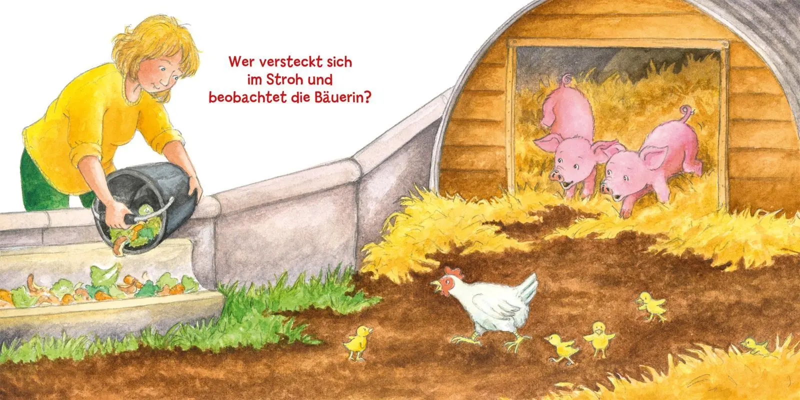 Bild: 9783551254726 | Mein erstes Hör mal (Soundbuch ab 1 Jahr): Die Bauernhoftiere | Trapp