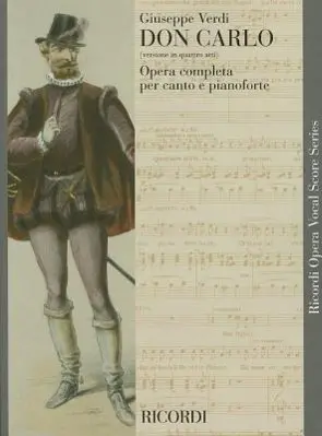 Cover: 9780793584826 | Don Carlos (4 Acts) | Vocal Score | Verdi Giuseppe | Taschenbuch