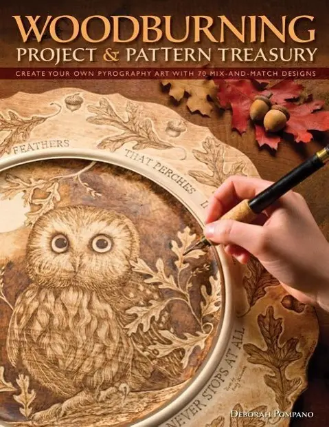 Cover: 9781565234826 | Woodburning Project &amp; Pattern Treasury | Debbie Pompano | Taschenbuch
