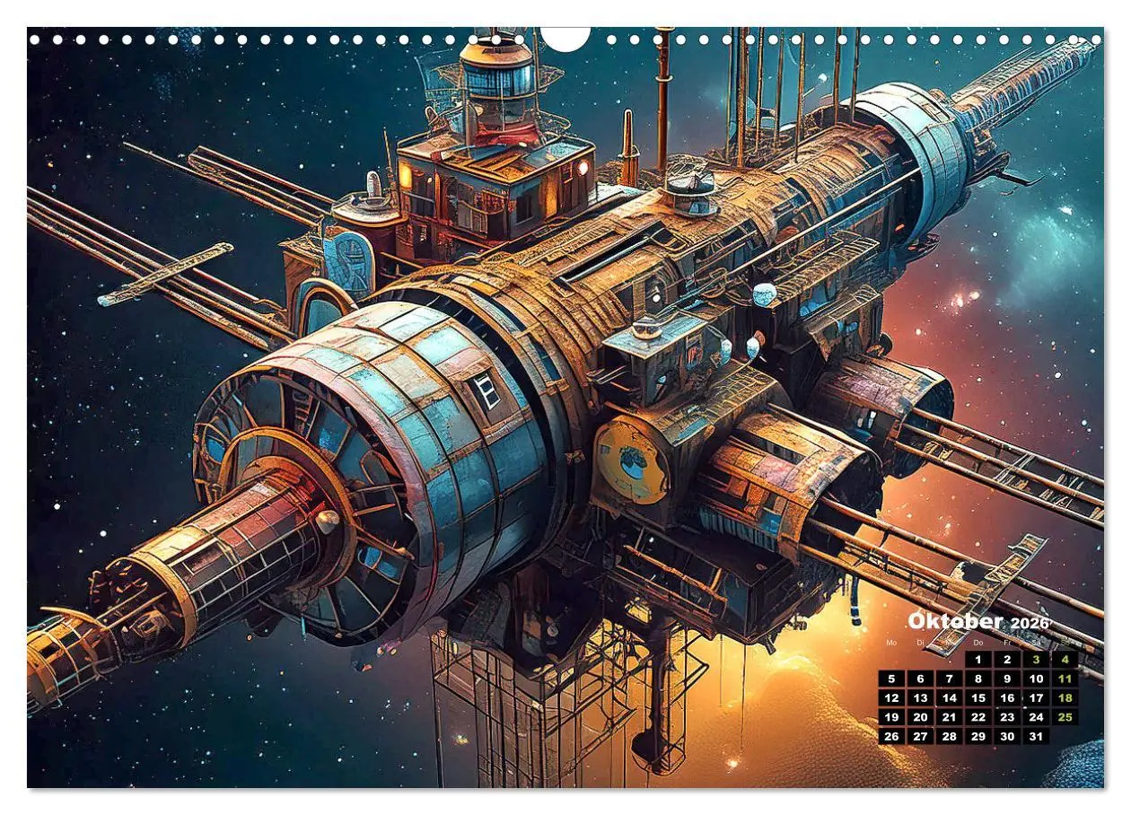 Bild: 9783457364826 | Lost Places im Orbit (Wandkalender 2026 DIN A3 quer), CALVENDO...