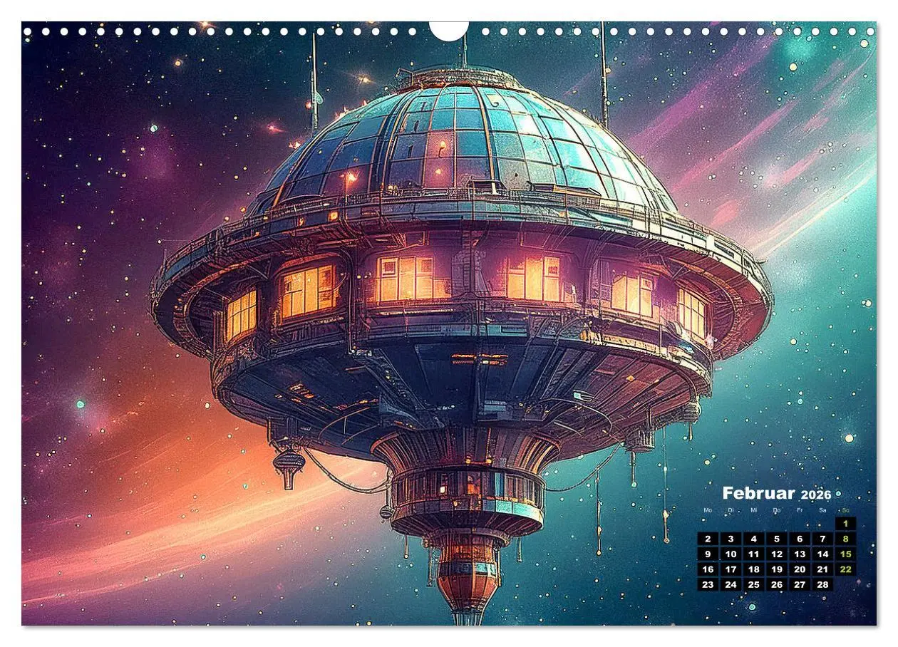 Bild: 9783457364826 | Lost Places im Orbit (Wandkalender 2026 DIN A3 quer), CALVENDO...