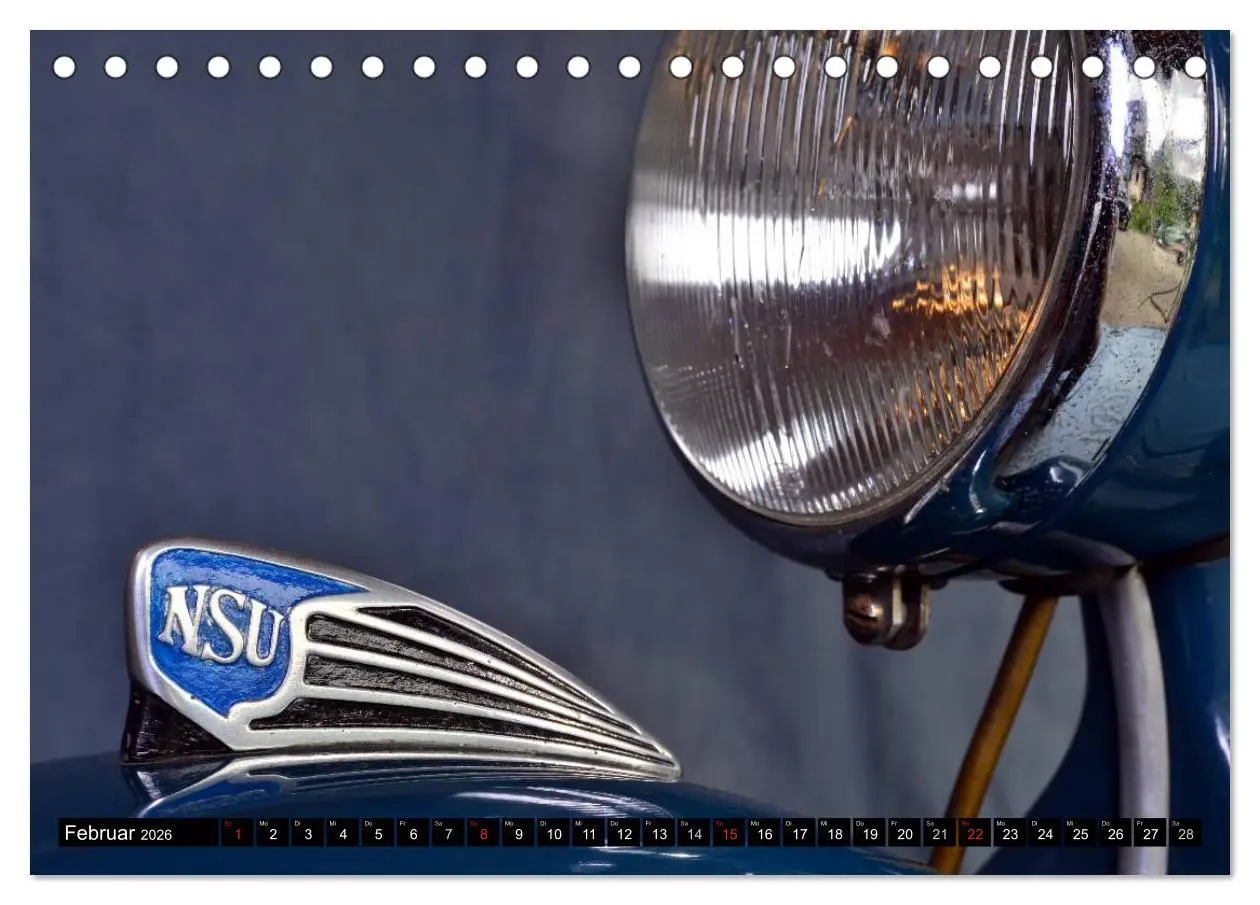 Bild: 9783516214826 | NSU Supermax (Tischkalender 2026 DIN A5 quer), CALVENDO Monatskalender