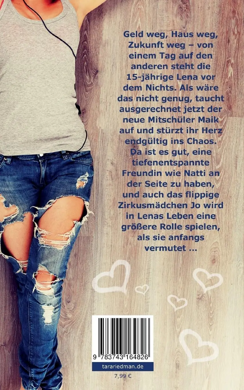 Rückseite: 9783743164826 | Zweites Leben, zweites Glück | Jugendroman | Tara Riedman | Buch