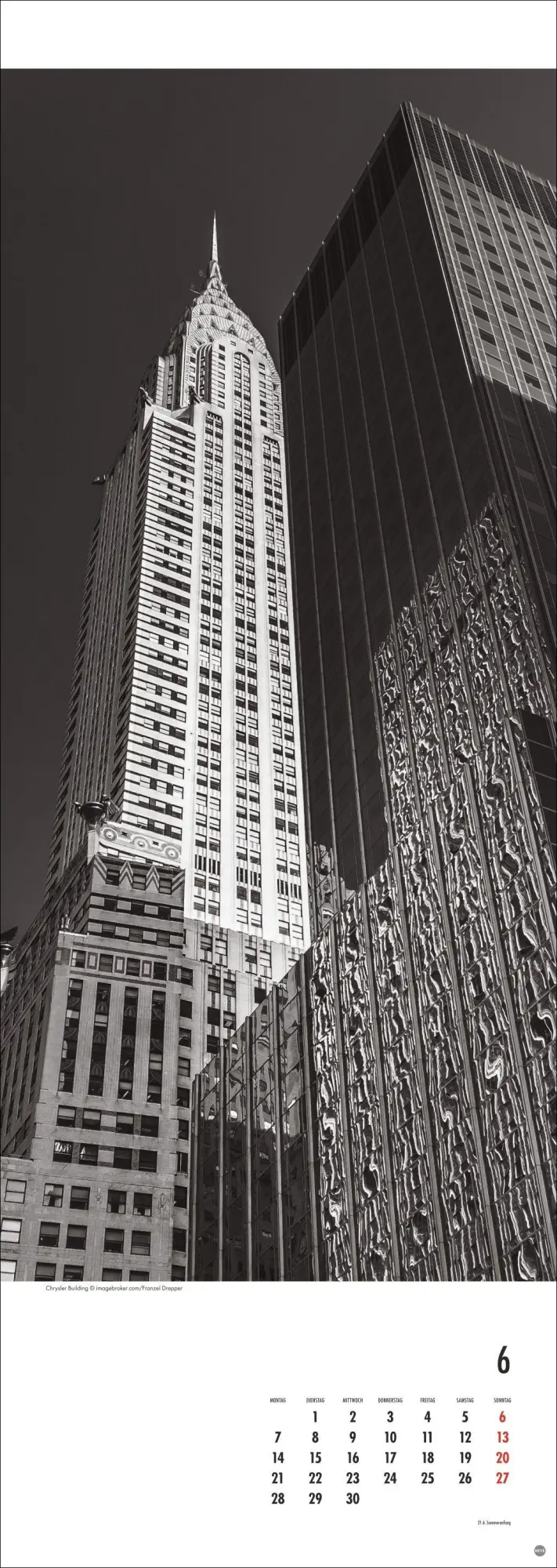 Bild: 9783756414826 | New York Vertical Kalender 2027 | Kalender | Spiralbindung | 14 S.