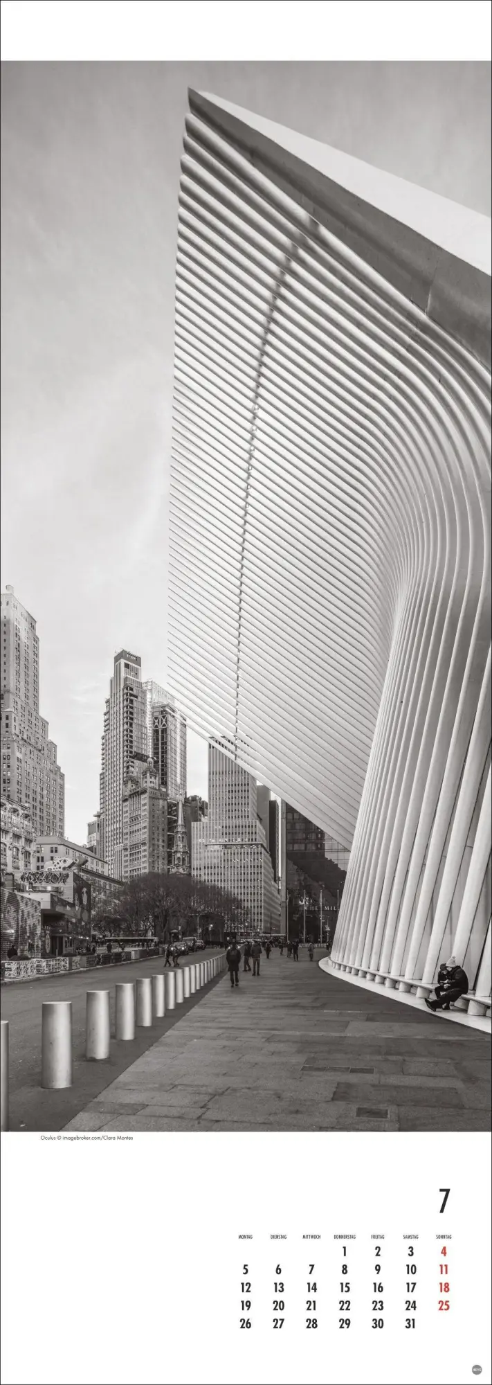 Bild: 9783756414826 | New York Vertical Kalender 2027 | Kalender | Spiralbindung | 14 S.