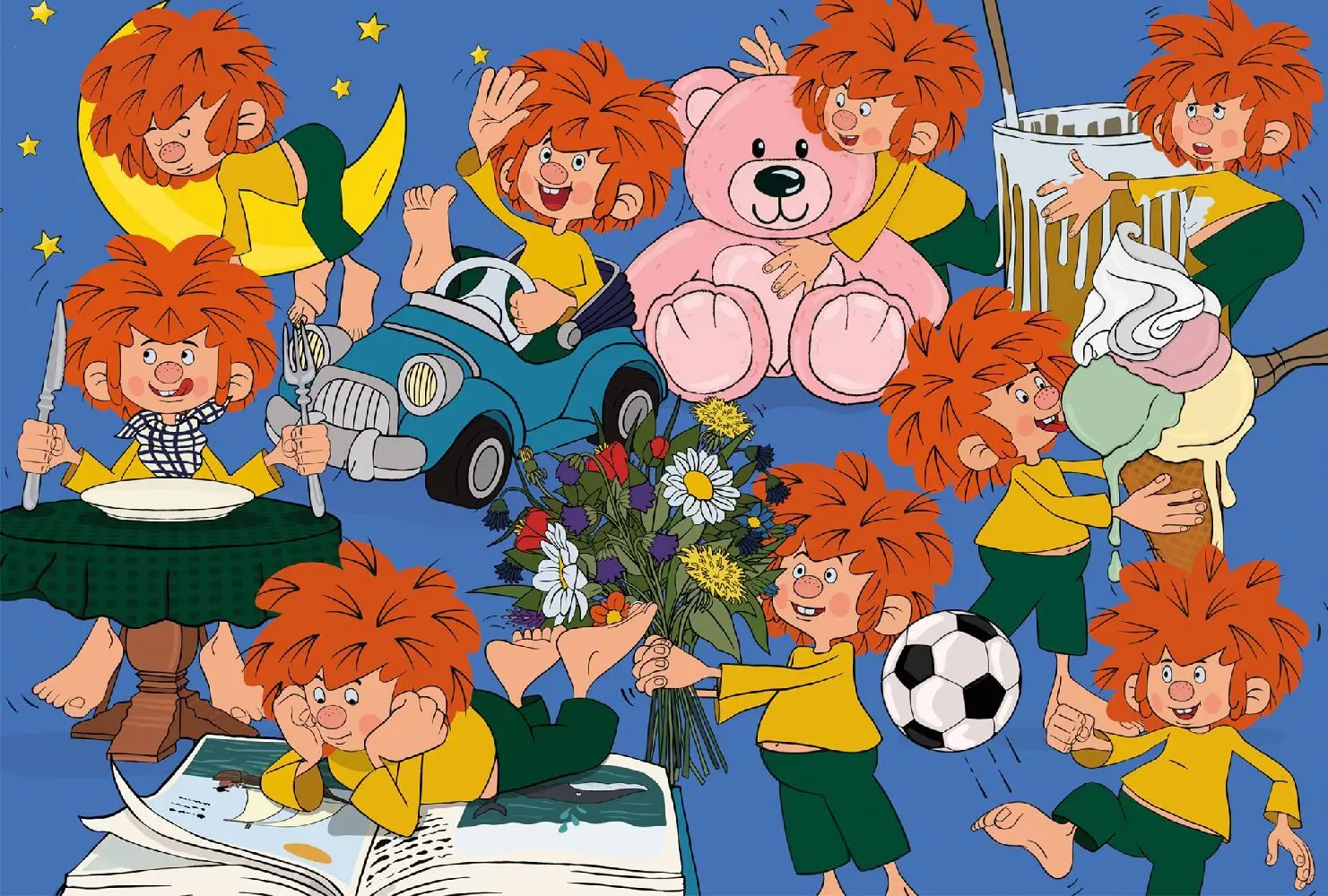 Bild: 4001504564926 | Spaß mit Pumuckl, 100 Teile | Spiel | Schachtel | 56492 | Deutsch