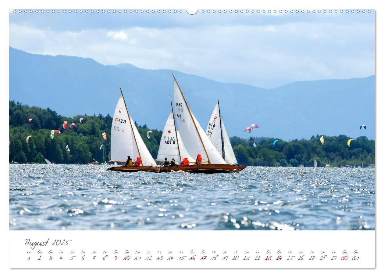 Bild: 9783435194926 | Das Fünf-Seen-Land Oberbayern (Wandkalender 2025 DIN A2 quer),...