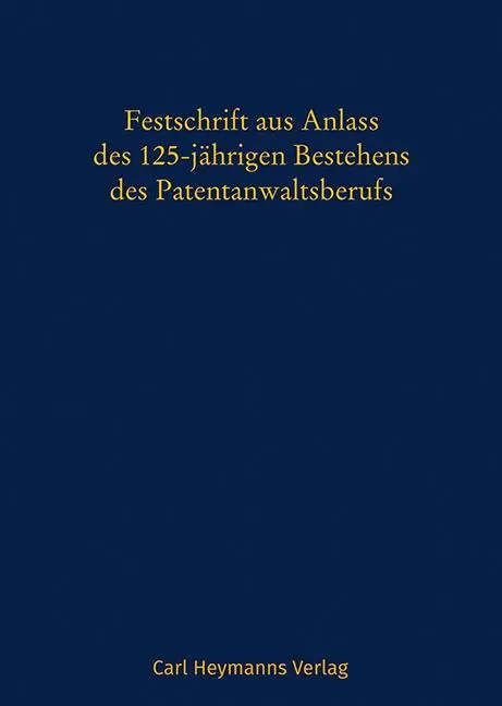 Cover: 9783452304926 | Festschrift aus Anlass des 125-jährigen Bestehens des...