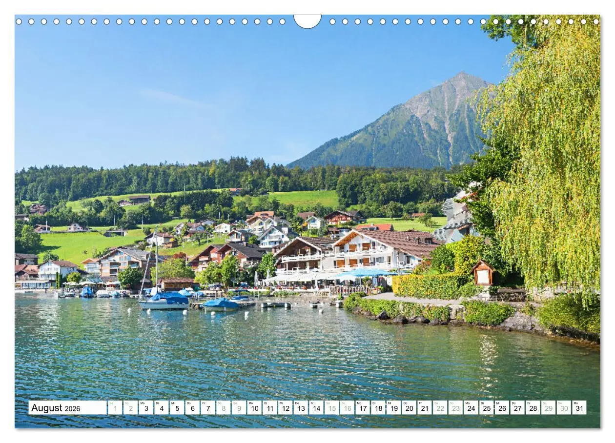 Bild: 9783457284926 | Faszination Berner Oberland - Thuner- und Brienzersee (Wandkalender...