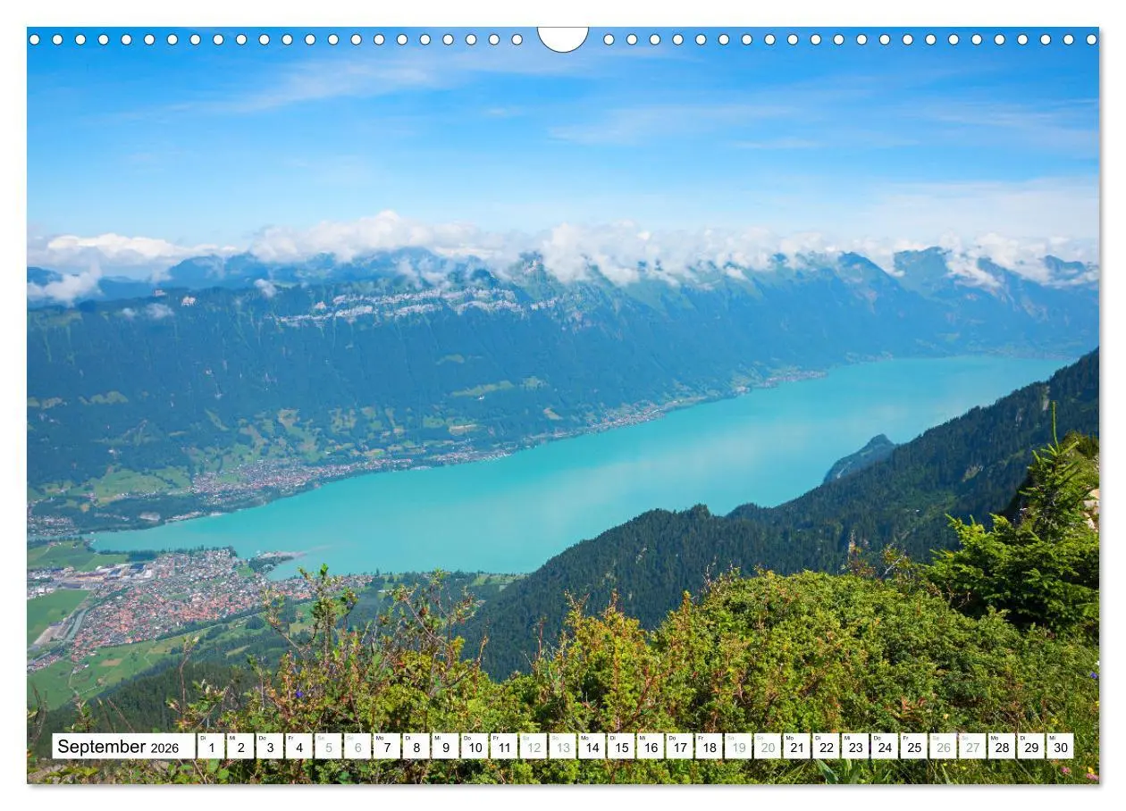 Bild: 9783457284926 | Faszination Berner Oberland - Thuner- und Brienzersee (Wandkalender...