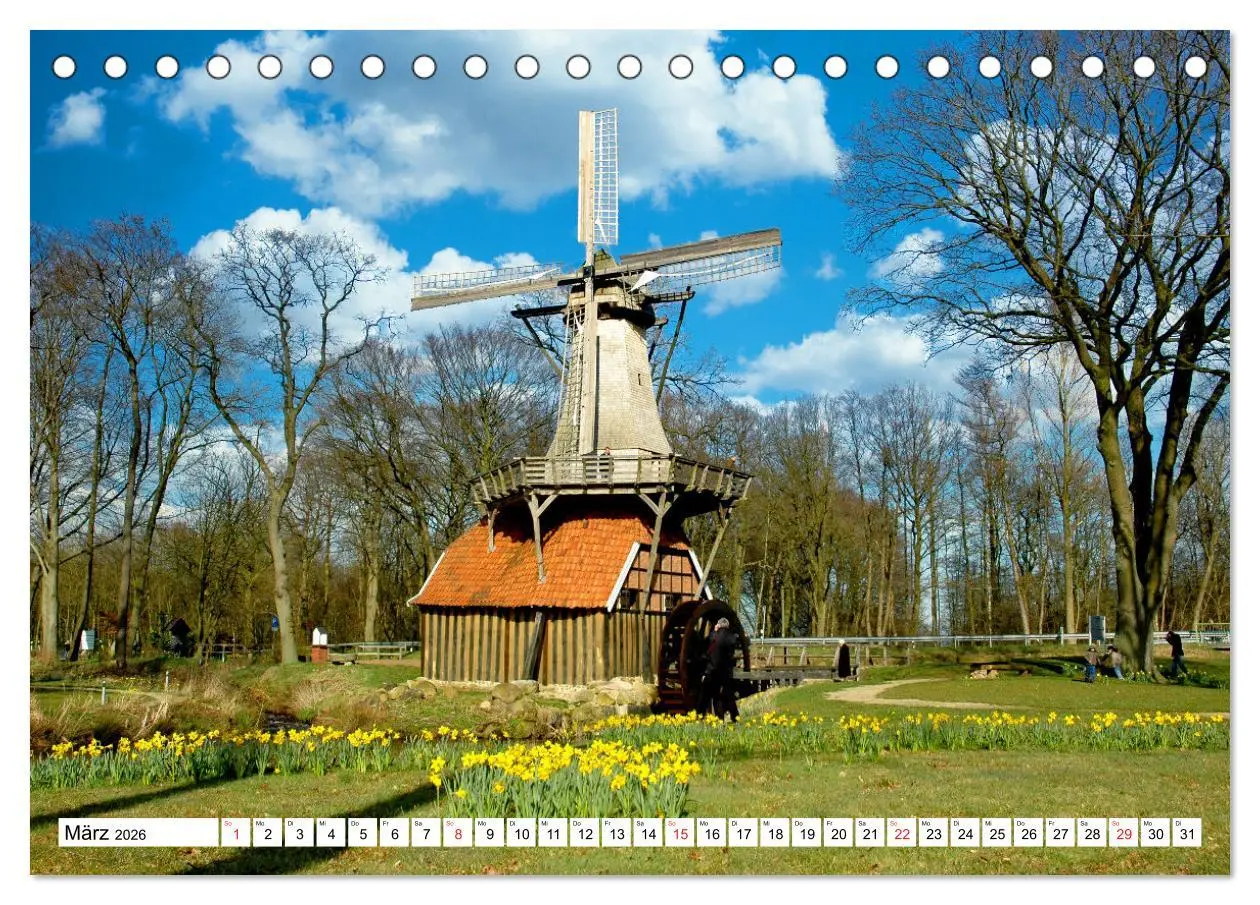 Bild: 9783457734926 | Wunderschönes Emsland (Tischkalender 2026 DIN A5 quer), CALVENDO...
