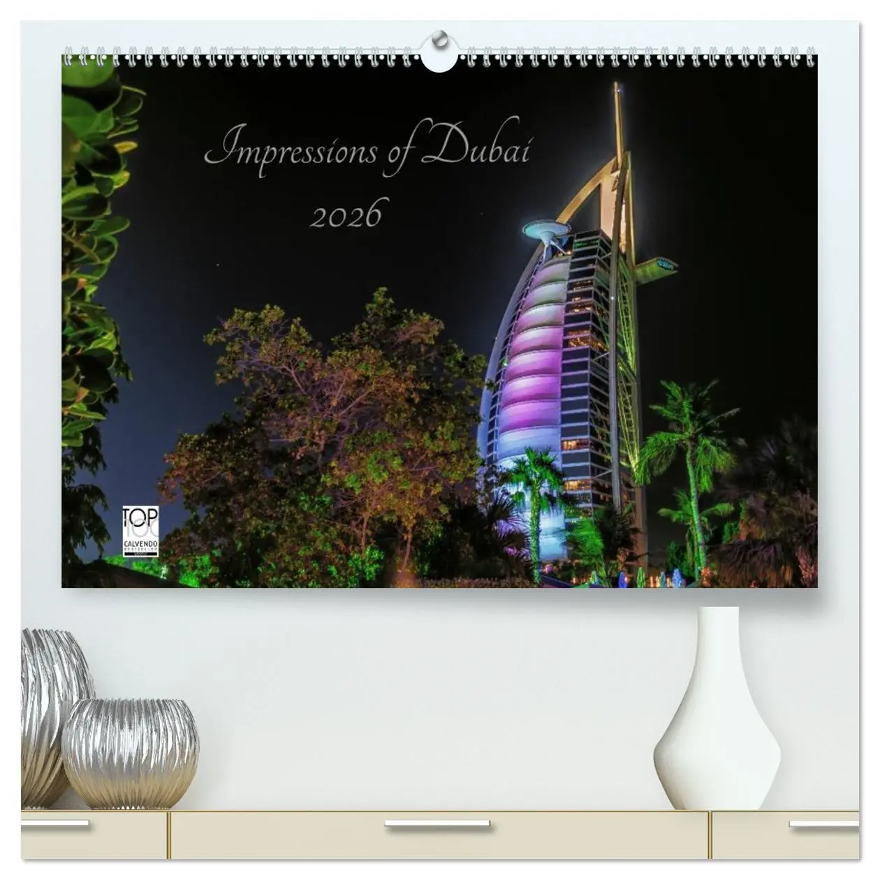 Cover: 9783457974926 | Impressions of Dubai 2026 (hochwertiger Premium Wandkalender 2026...