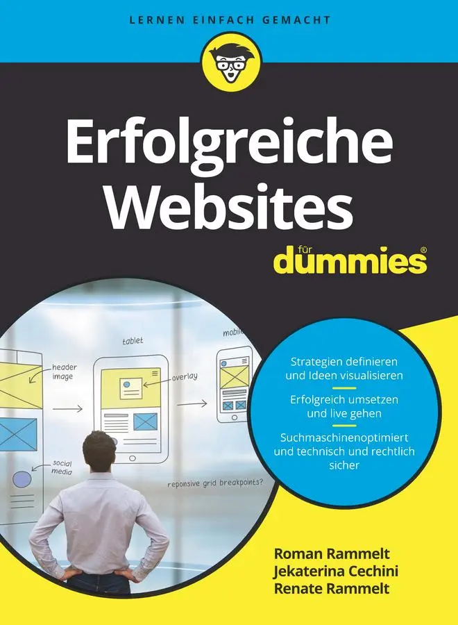 Cover: 9783527714926 | Erfolgreiche Websites für Dummies | Roman Rammelt (u. a.) | Buch