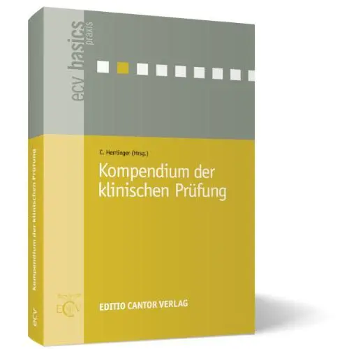 Cover: 9783871934926 | Kompendium der klinischen Prüfung | Charlotte Herrlinger | Taschenbuch Cover: 9783871934926 | Kompendium der klinischen Prüfung | Charlotte Herrlinger | Taschenbuch
