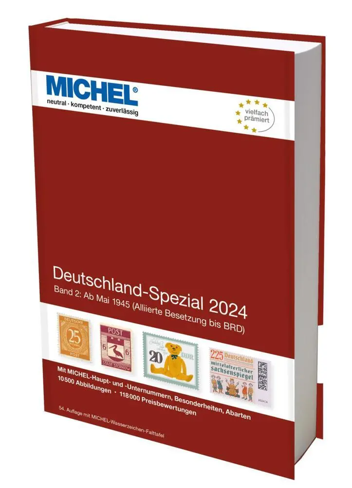 Cover: 9783954024926 | Deutschland-Spezial 2024 - Band 2 | Ab Mai 1945 | MICHEL-Redaktion