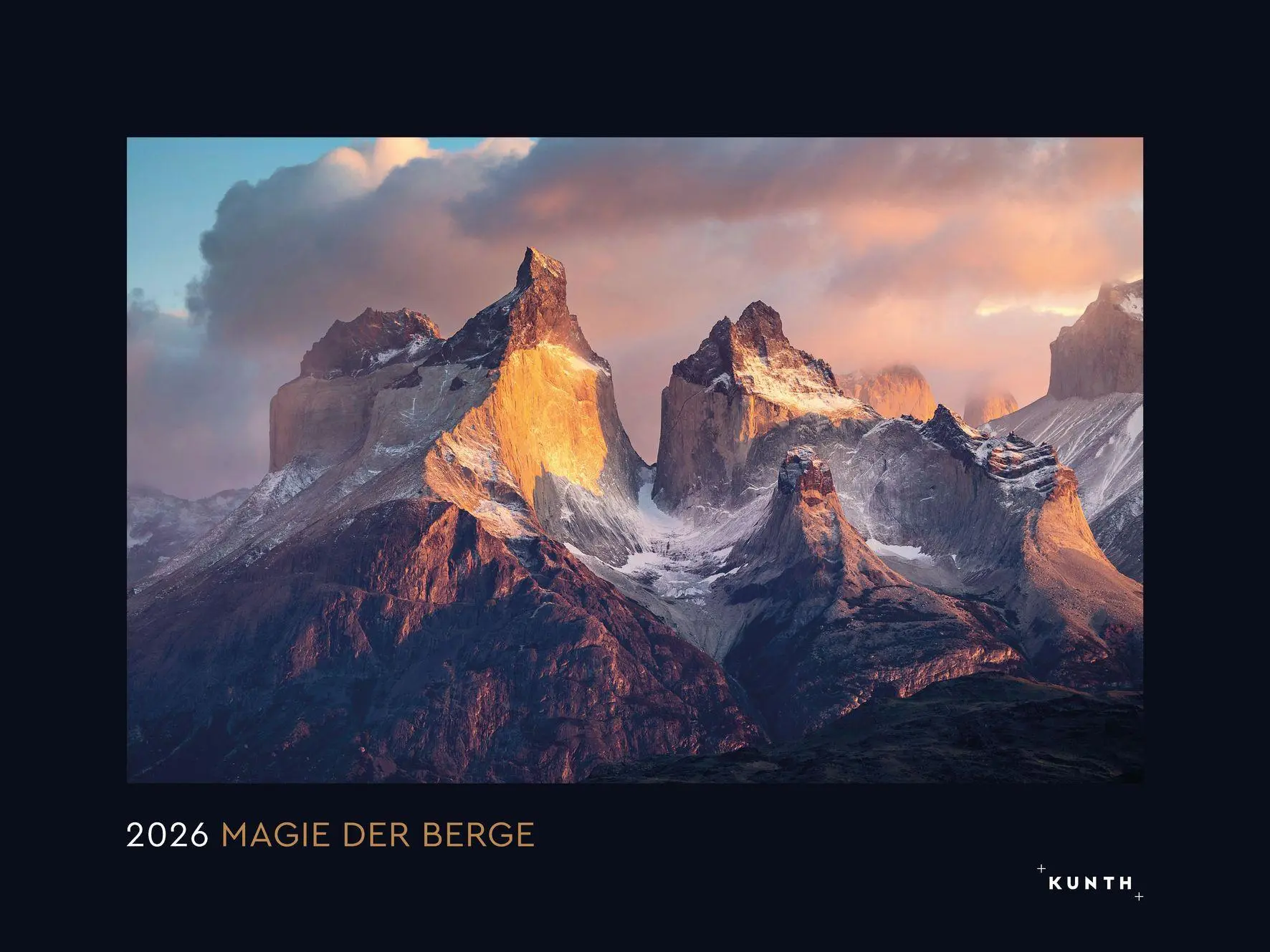 Cover: 9783965914926 | Magie der Berge - KUNTH Wandkalender 2026 | Kalender | 14 S. | Deutsch
