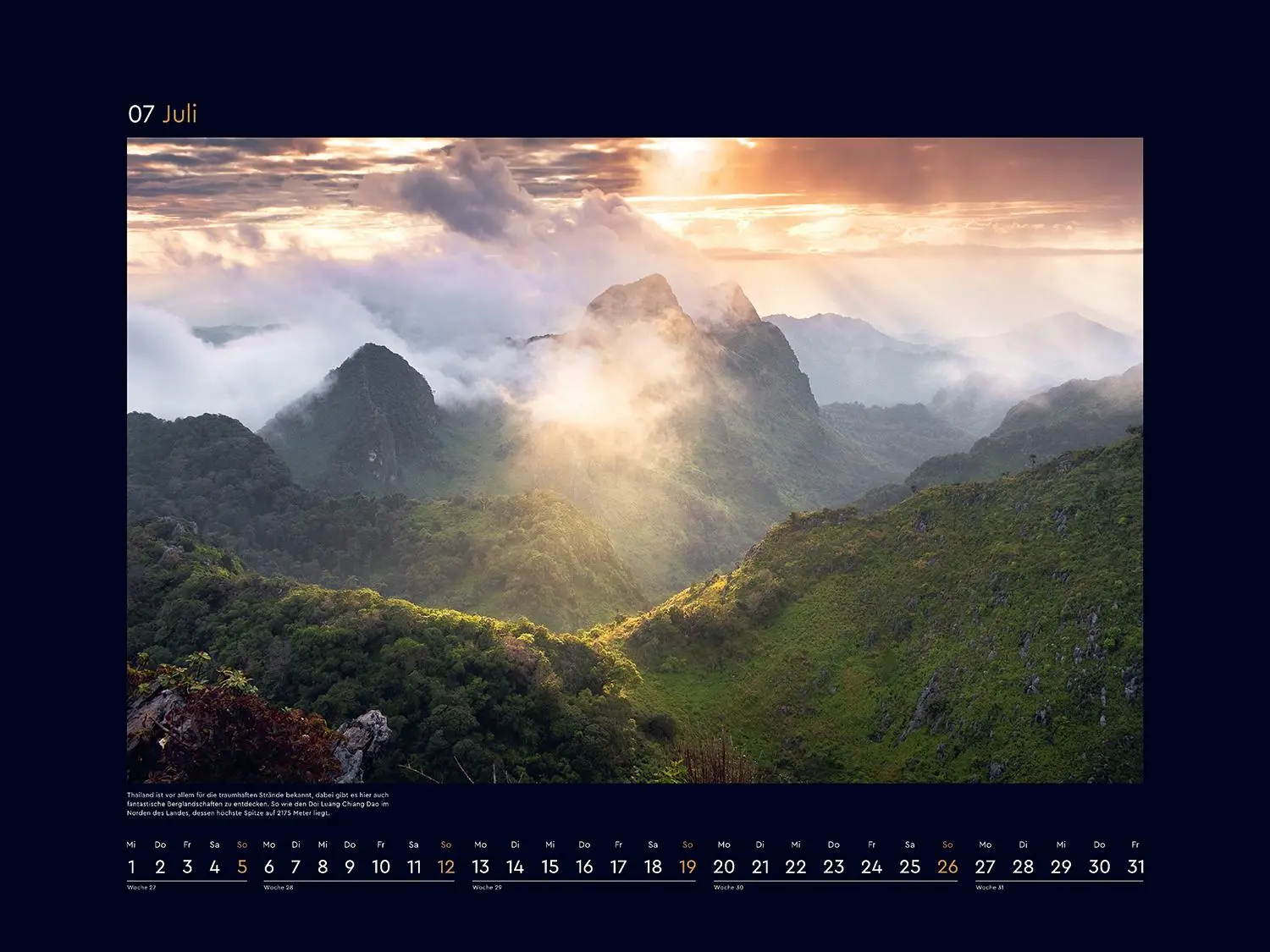 Bild: 9783965914926 | Magie der Berge - KUNTH Wandkalender 2026 | Kalender | 14 S. | Deutsch