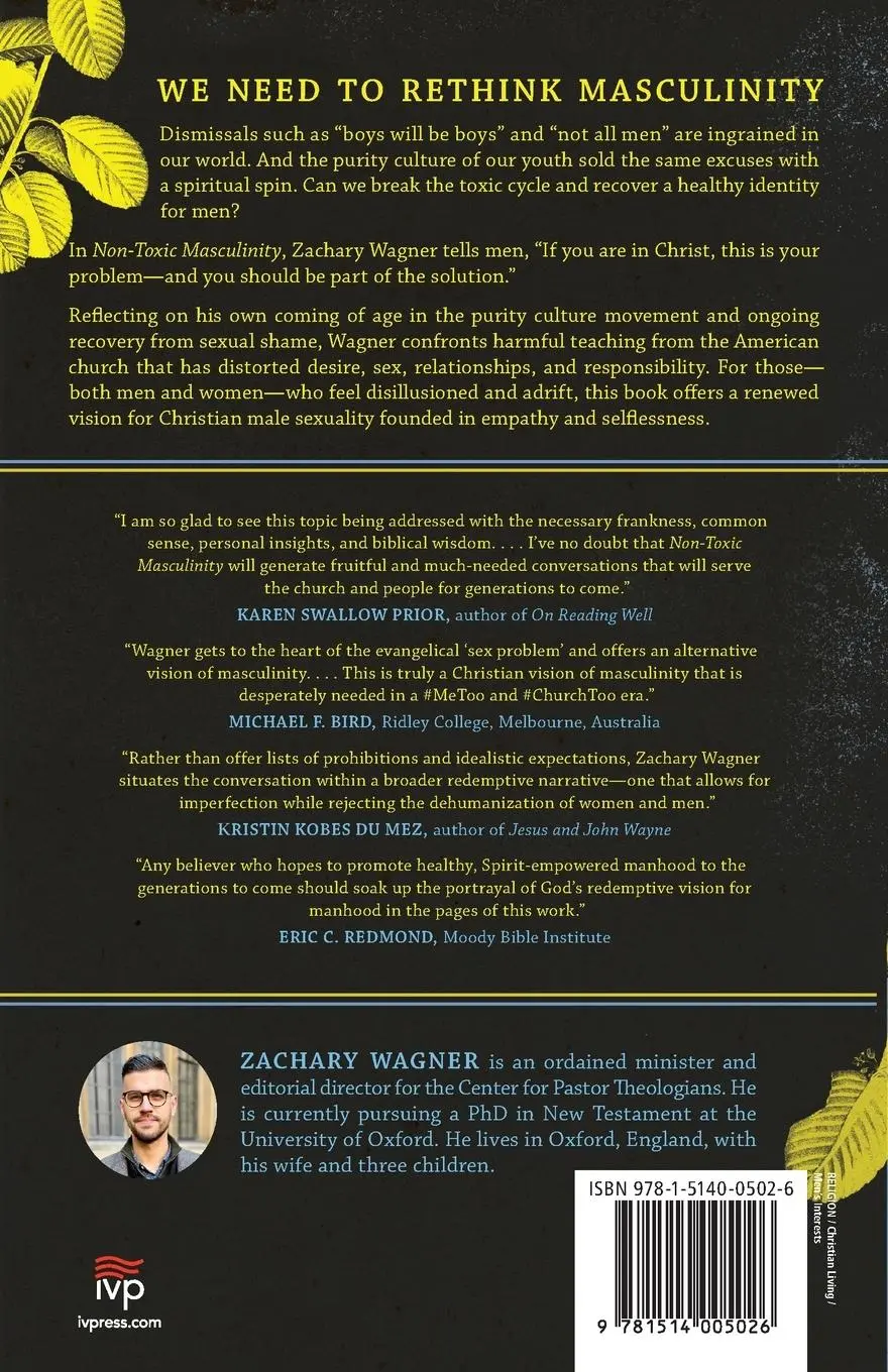 Rückseite: 9781514005026 | Non-Toxic Masculinity | Recovering Healthy Male Sexuality | Wagner