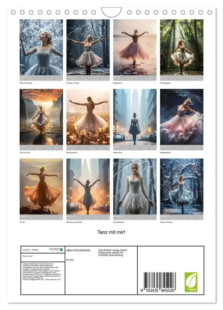 Bild: 9783435845026 | Tanz mit mir! (Wandkalender 2025 DIN A4 hoch), CALVENDO Monatskalender