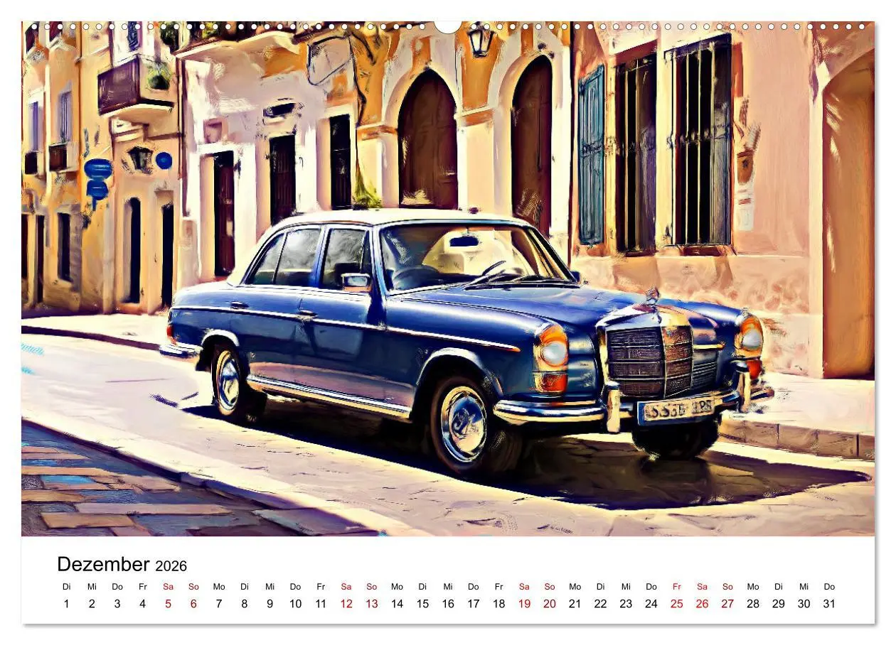 Bild: 9783457485026 | Surreale Autofreuden (Wandkalender 2026 DIN A2 quer), CALVENDO...
