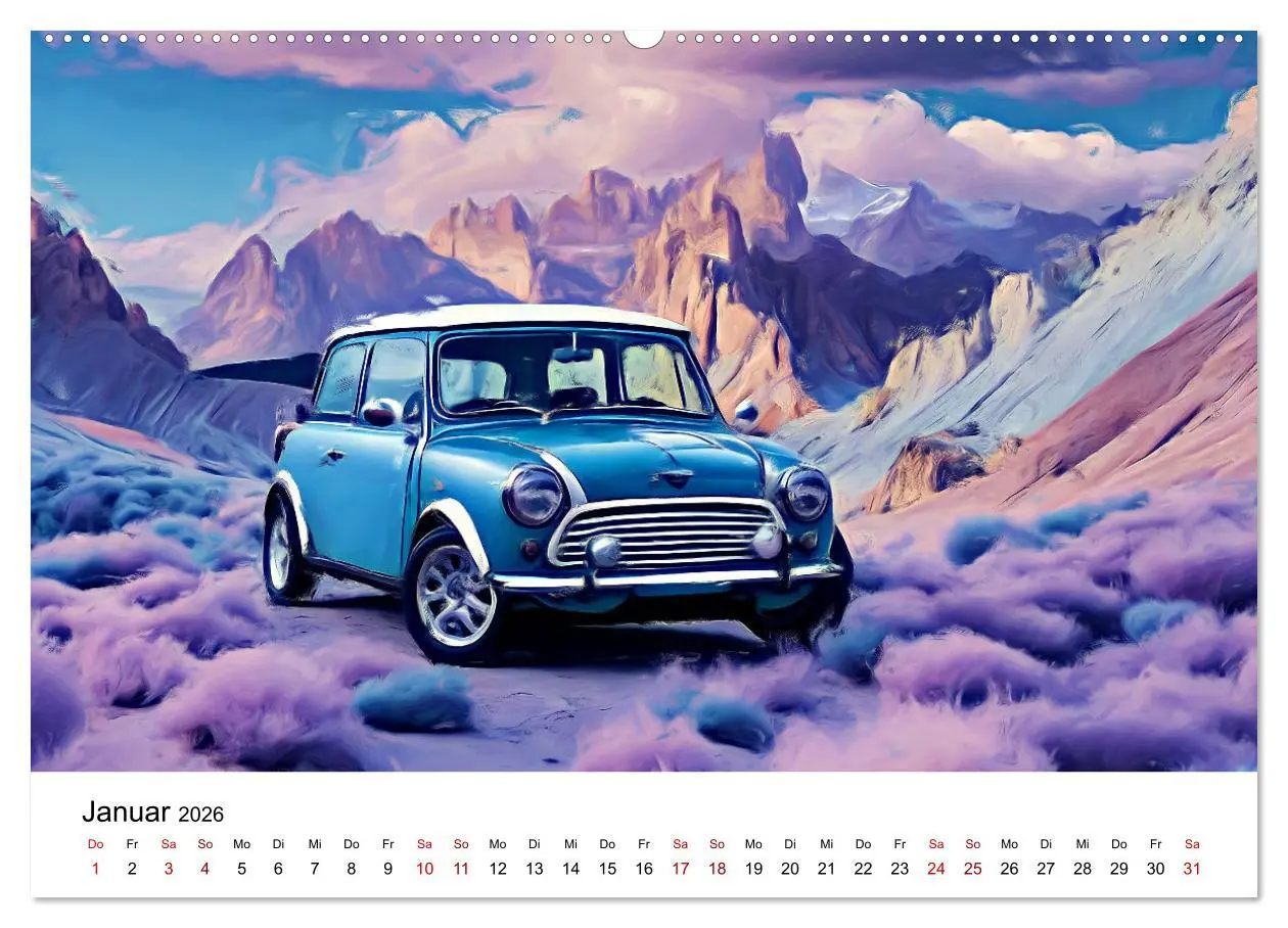 Bild: 9783457485026 | Surreale Autofreuden (Wandkalender 2026 DIN A2 quer), CALVENDO...