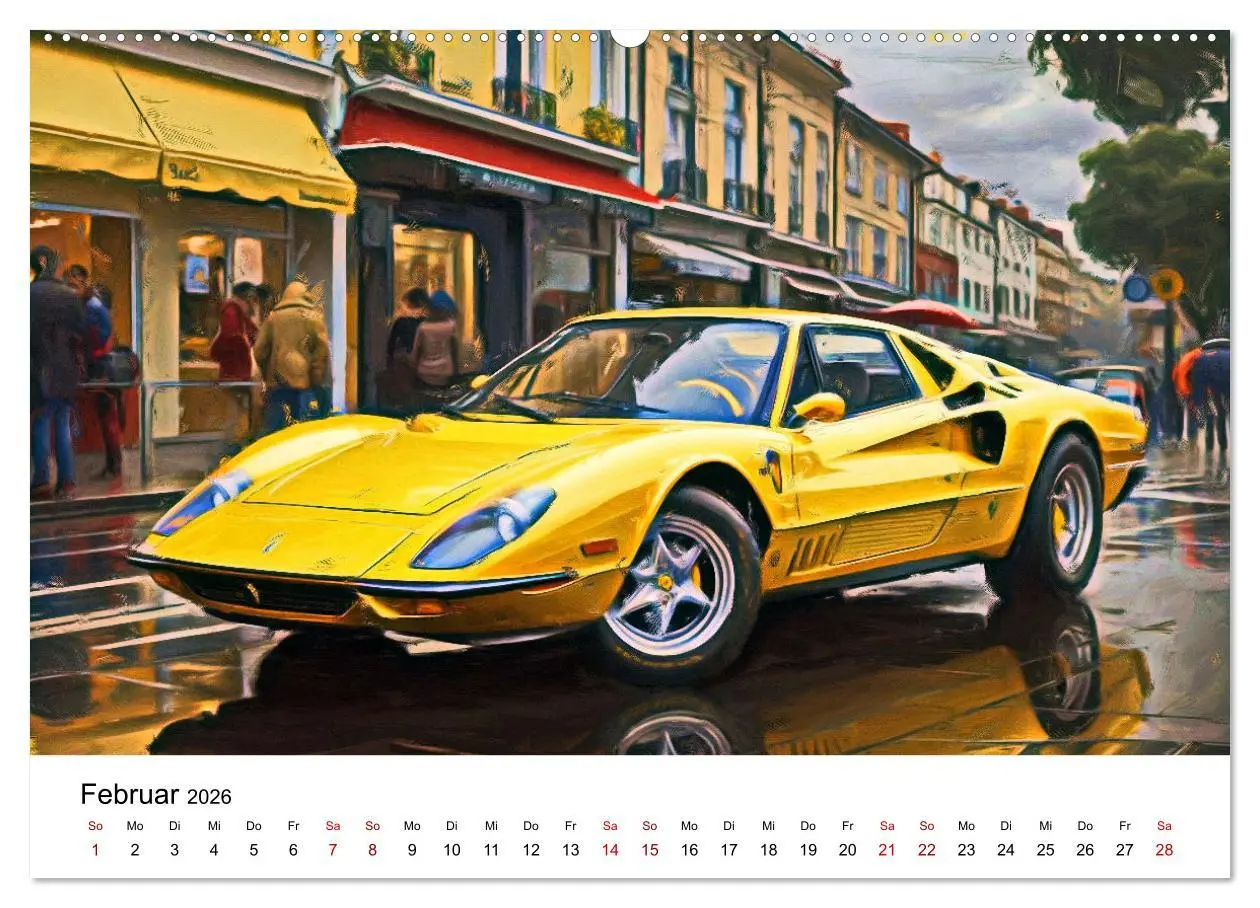 Bild: 9783457485026 | Surreale Autofreuden (Wandkalender 2026 DIN A2 quer), CALVENDO...