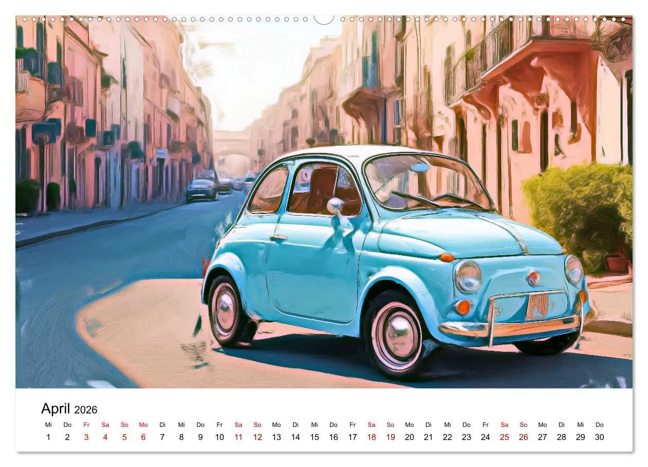 Bild: 9783457485026 | Surreale Autofreuden (Wandkalender 2026 DIN A2 quer), CALVENDO...