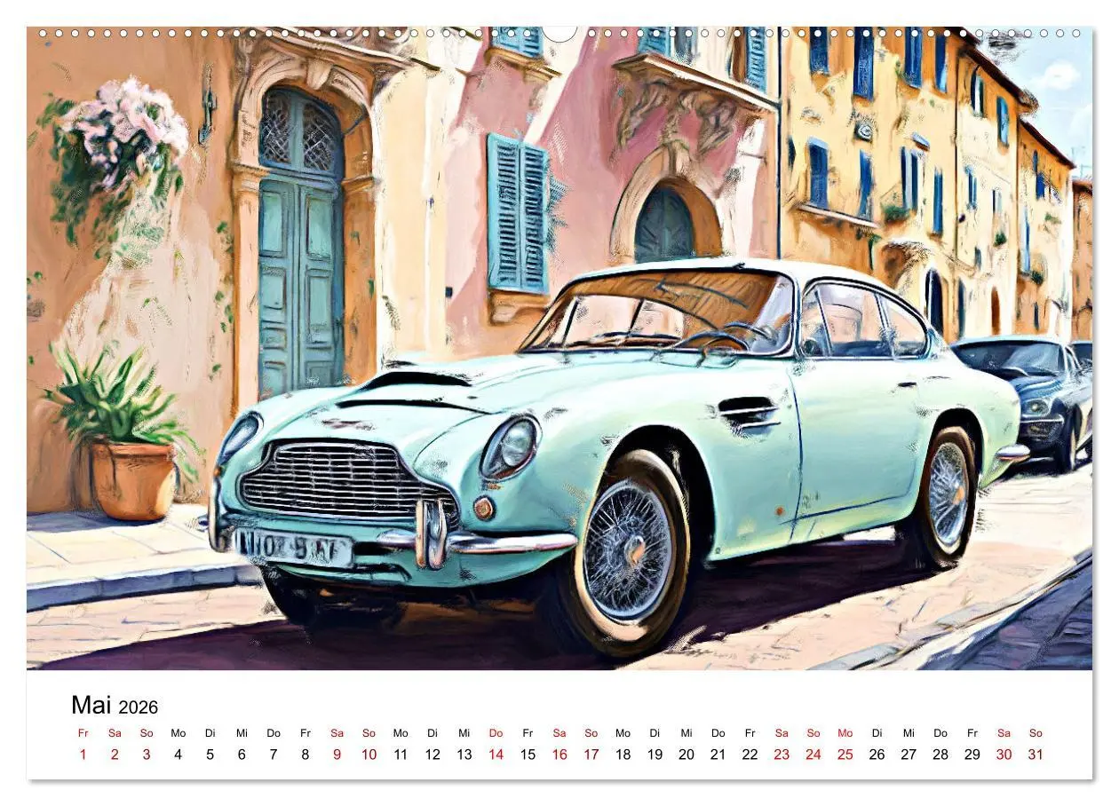 Bild: 9783457485026 | Surreale Autofreuden (Wandkalender 2026 DIN A2 quer), CALVENDO...