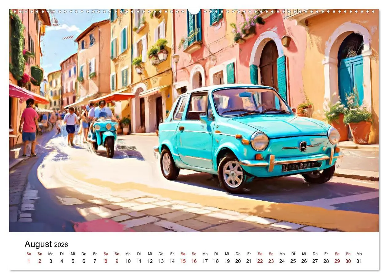 Bild: 9783457485026 | Surreale Autofreuden (Wandkalender 2026 DIN A2 quer), CALVENDO...