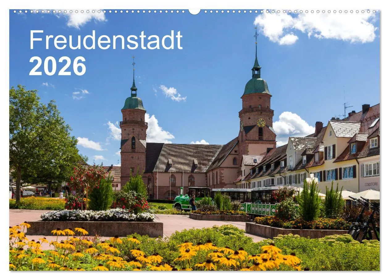 Cover: 9783457625026 | Freudenstadt 2026 (Wandkalender 2026 DIN A2 quer), CALVENDO...