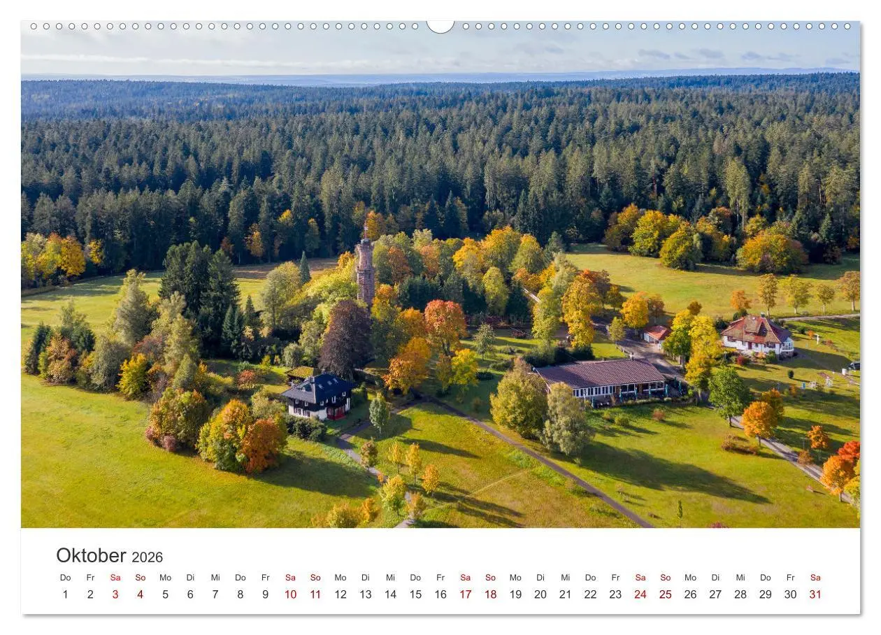 Bild: 9783457625026 | Freudenstadt 2026 (Wandkalender 2026 DIN A2 quer), CALVENDO...