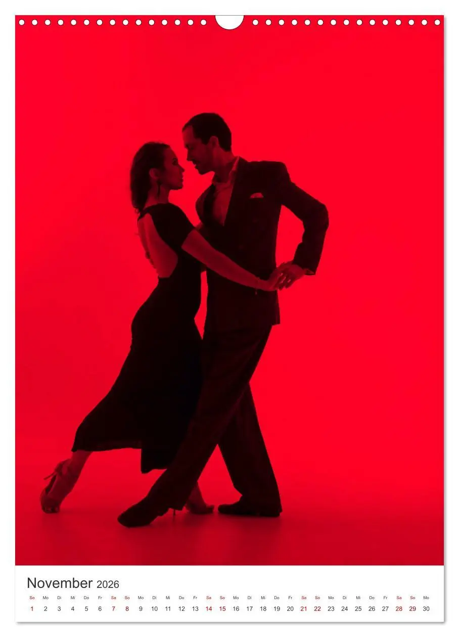 Bild: 9783516335026 | Leidenschaftlicher Tango (Wandkalender 2026 DIN A3 hoch), CALVENDO...